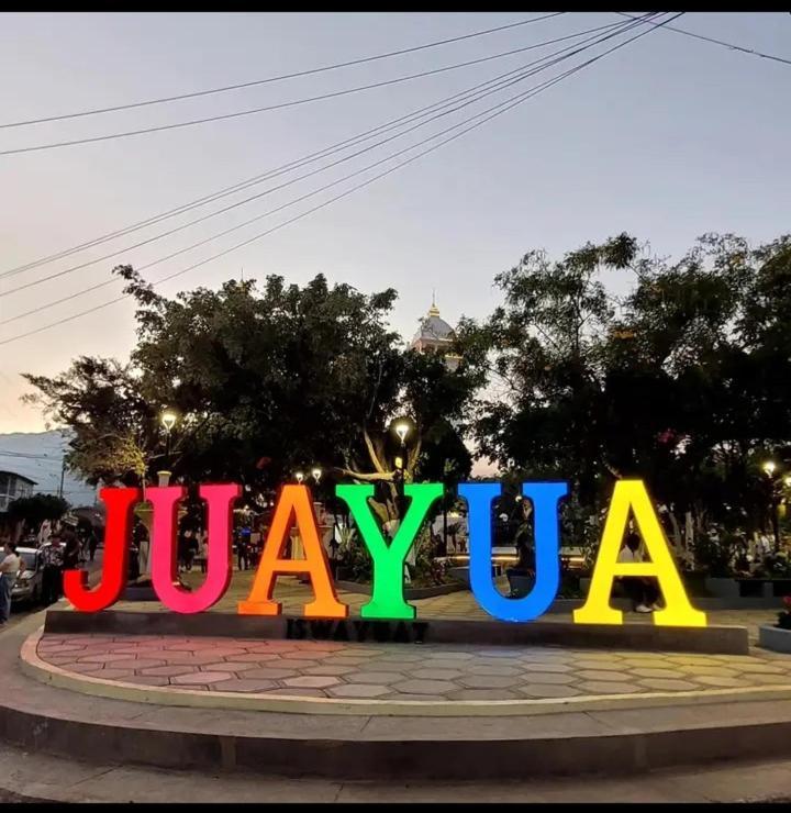 El Pacifico Hostel Juayúa Buitenkant foto